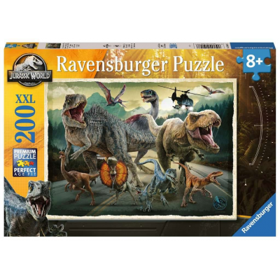 PUZZLE 200 JURASSIC WORLD ravensburger 200 PEZZI XXL età 8+ Ravensburger - 1