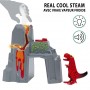 VULCANO IN ERUZIONE set ferrovia CON DINOSAURI treni BRIO 36092 età 3+ BRIO - 6