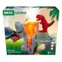 VULCANO IN ERUZIONE set ferrovia CON DINOSAURI treni BRIO 36092 età 3+ BRIO - 1