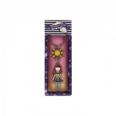 PORTACHIAVI IN GIFT BOX keyring GORJUSS in metallo RAY OF LIGHT santoro 1264GJ02 Gorjuss - 1