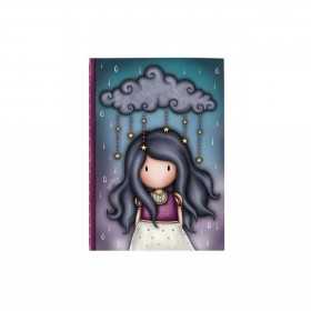 NOTEBOOK A6 taccuino GORJUSS quaderno LITTLE STORM CLOUD santoro 1169GJ03 Gorjuss - 1