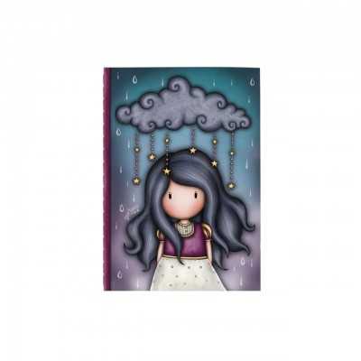 NOTEBOOK A6 taccuino GORJUSS quaderno LITTLE STORM CLOUD santoro 1169GJ03 Gorjuss - 1