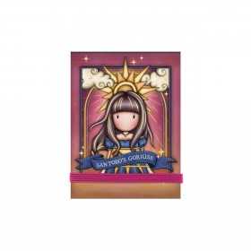 POCKET NOTEBOOK taccuino GORJUSS con elastico RAY OF LIGHT santoro 1121GJ07 Gorjuss - 1
