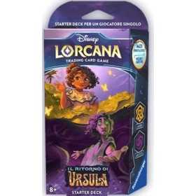 STARTER DECK ambra ametista per IL RITORNO DI URSULA disney LORCANA trading card game IN ITALIANO età 8+ Ravensburger - 1