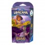 STARTER DECK ambra ametista per IL RITORNO DI URSULA disney LORCANA trading card game IN INGLESE età 8+ Ravensburger - 1