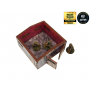 LARGE TIN SHED elemento scenico WW2 NORMANDY micro art studio DIPINTO per 28mm 1/56 Micro Art Studio - 8