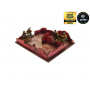 CAFE elemento scenico WW2 NORMANDY micro art studio DIPINTO per 28mm 1/56 Micro Art Studio - 8