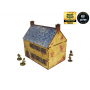 TOWNHOUSE 2 elemento scenico WW2 NORMANDY micro art studio DIPINTO per 28mm 1/56 Micro Art Studio - 2