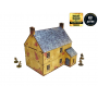 TOWNHOUSE 2 elemento scenico WW2 NORMANDY micro art studio DIPINTO per 28mm 1/56 Micro Art Studio - 5