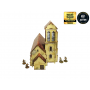 CHURCH elemento scenico WW2 NORMANDY micro art studio DIPINTO per 28mm 1/56 Micro Art Studio - 7