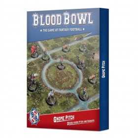 GNOME pitch and dugouts BLOOD BOWL warhammer DOUBLE SIDED età 12+ Games Workshop - 1