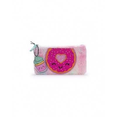 ASTUCCIO peloso FUR pencil case CUPCAKE bustina TRICOASTAL Tricoastal - 1