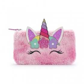 ASTUCCIO peloso FUR pencil case UNICORN bustina TRICOASTAL Tricoastal - 1