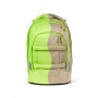 ZAINO scuola SATCH PACK ergonomico DOUBLE TROUBLE materiale riciclato BEIGE E VERDE Satch - 1