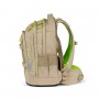 ZAINO scuola SATCH PACK ergonomico DOUBLE TROUBLE materiale riciclato BEIGE E VERDE Satch - 7