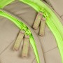 ZAINO scuola SATCH PACK ergonomico DOUBLE TROUBLE materiale riciclato BEIGE E VERDE Satch - 8