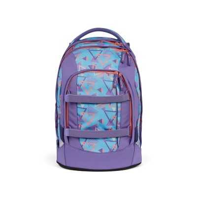 ZAINO scuola SATCH PACK ergonomico 80S DANCE materiale riciclato VIOLA Satch - 1