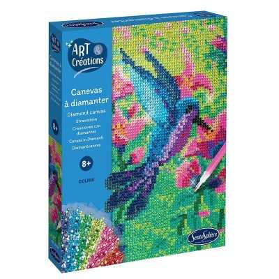 QUADRI DA DIAMANTARE kit artistico COLIBRI sentosphere ART & CREATIONS età 8+ SentoSphere - 1