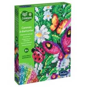 QUADRI DA DIAMANTARE kit artistico FARFALLE sentosphere ART & CREATIONS età 8+ SentoSphere - 1