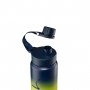 BORRACCIA acciaio inox SATCH 500 ml BLUE GRAFFITI caldo e freddo BLU E GIALLO bottle TENUTA STAGNA Satch - 2
