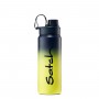 BORRACCIA acciaio inox SATCH 500 ml BLUE GRAFFITI caldo e freddo BLU E GIALLO bottle TENUTA STAGNA Satch - 1
