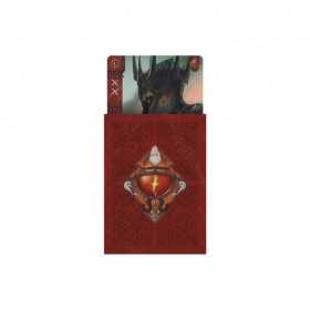 BUSTINE PROTETTIVE card sleeves ESERCITO DELL'OMBRA la guerra dell'anello IL GIOCO DI CARTE devir DEVIR - 1