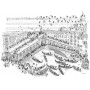 PUZZLE fabio vettori VENEZIA RIALTO made in italy 1080 PEZZI eco friendly 48,5 X 68,5 CM le formiche FABIO VETTORI - 2