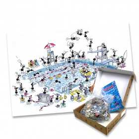 PUZZLE DELLE FORMICHE fabio vettori PISCINA made in italy 540 PEZZI eco friendly FABIO VETTORI - 1