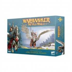 LORD ON ROYAL PEGASUS miniatura KINGDOM OF BRETONNIA warhammer THE OLD WORLD età 12+ Games Workshop - 1