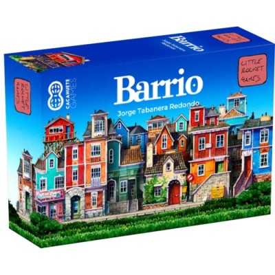 BARRIO gioco da tavolo COSTRUISCI CASE nel quartiere LITTLE ROCKET GAMES età 8+ Little Rocket Games - 1