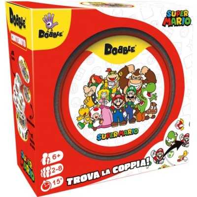 DOBBLE SUPER MARIO gioco di carte PARTY GAME asmodee IN ITALIANO età 6+ Asmodee - 1
