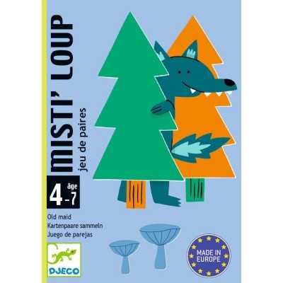 MISTI LOUP gioco di carte DJECO coppie DJ05078 età 4+ Djeco - 1
