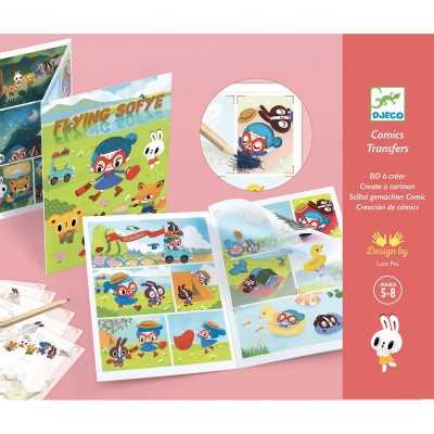 DECALCOMANIE SOFYE fumetto DJECO kit artistico DJ09558 età 5+ Djeco - 1