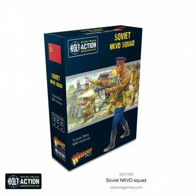 SOVIET NKVD SQUAD set di miniature IN METALLO warlord games BOLT ACTION età 14+ Warlord Games - 1