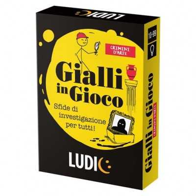 GIALLI IN GIOCO sfide investigative CRIMINI D'ARTE ludic IN ITALIANO età 14+ LUDIC - 1