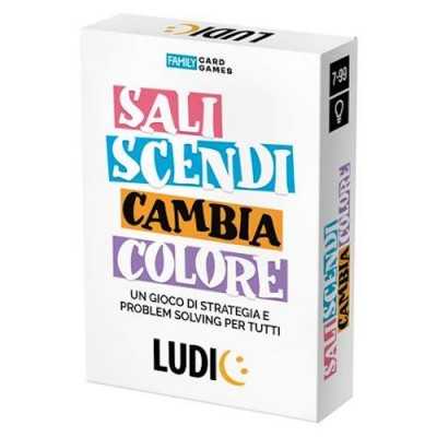 SALI SCENDI CAMBIA COLORE gioco da tavolo STRATEGIA ludic IN ITALIANO età 7+ LUDIC - 1