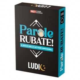 PAROLE RUBATE gioco da tavolo LETTERE IMPOSSIBILI ludic IN ITALIANO età 8+ LUDIC - 1