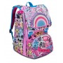 ZAINO scuola ESTENSIBILE seven BIG backpack COLORJAM rosa SJ GANG girl SEVEN - 2
