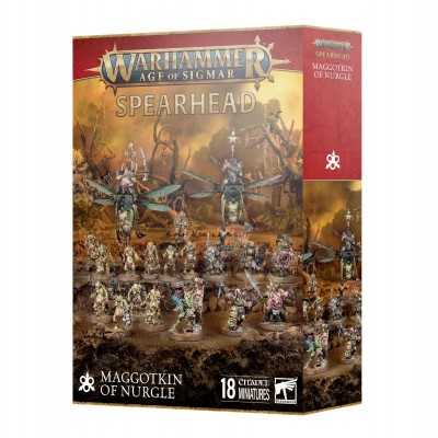 MAGGOTKIN OF NURGLE SPEARHEAD set di 18 miniature VANGUARD warhammer AGE OF SIGMAR età 12+ Games Workshop - 1