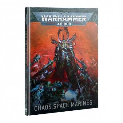 CODEX manuale CHAOS SPACE MARINES warhammer 40k IN ITALIANO età 12+ Games Workshop - 1