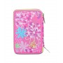 ASTUCCIO scuola 3 ZIP seven UNICORN LED tre piani TRIPLO SCOMPARTO girl SJ GANG completo SEVEN - 7
