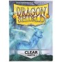 100 BUSTINE PROTETTIVE card sleeves DRAGON SHIELD per carte di 63 x 88 mm CLEAR MATTE - 3