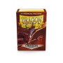 100 BUSTINE PROTETTIVE card sleeves DRAGON SHIELD per carte di 63 x 88 mm CRIMSON MATTE - 3