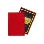 100 BUSTINE PROTETTIVE card sleeves DRAGON SHIELD per carte di 63 x 88 mm CRIMSON MATTE - 5