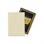 100 BUSTINE PROTETTIVE card sleeves DRAGON SHIELD per carte di 63 x 88 mm IVORY MATTE - 4