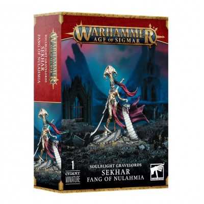 SEKHAR ZANNA DI NULAHMIA miniatura SOULBLIGHT GRAVELORDS warhammer AGE OF SIGMAR età 12+ Games Workshop - 1