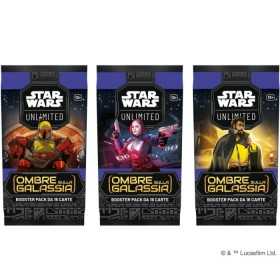 BOOSTER PACK da 16 carte OMBRE SULLA GALASSIA star wars unlimited IN ITALIANO età 12+ Asmodee - 1