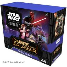 PRERELEASE BOX per tornei sealed OMBRE SULLA GALASSIA star wars unlimited IN ITALIANO età 12+ Asmodee - 1
