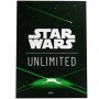 ART SLEEVES star wars unlimited CARD BACK GREEN gamegenic ACCESSORIO UFFICIALE bustine 60 + 1 Asmodee - 2