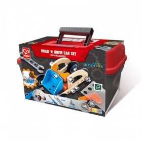 AUTO DA COSTRUIRE build n drive car set VALIGETTA junior inventor HAPE età 3+ Hape - 1